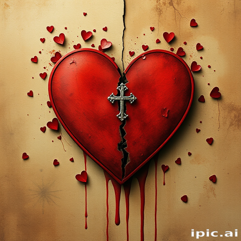 wallpaper broken heart images