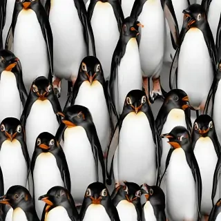 penguins background