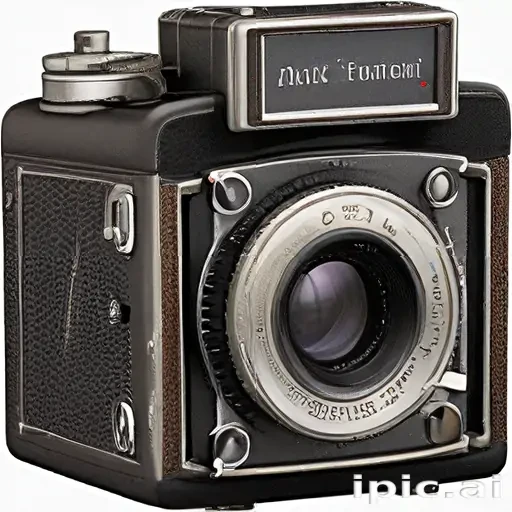 Classic Vintage Camera Showcasing Timeless Design and Photographic Heritage