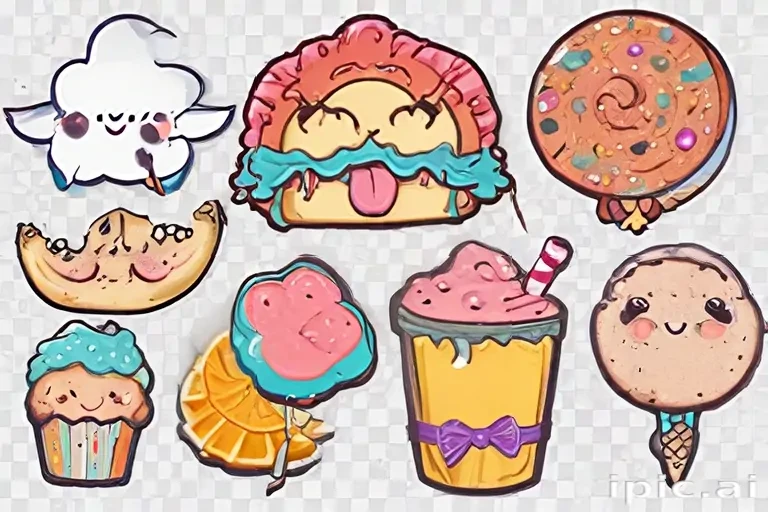 free digital stickers png