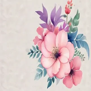 watercolor flowers png