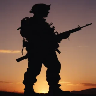 soldier silhouette