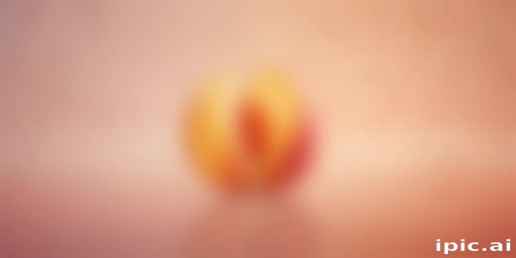 light peach background