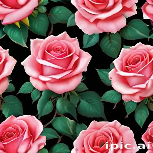 rose border
