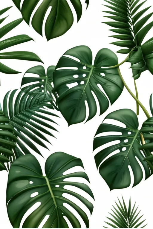 monstera leaf png