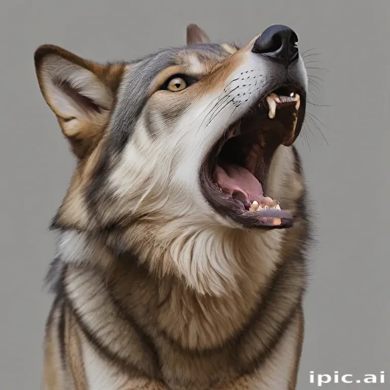 wolf howl png