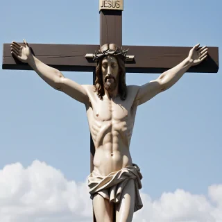 picture of jesus on the cross