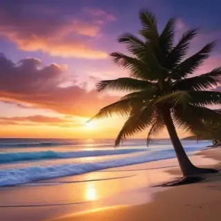 beach christmas wallpaper