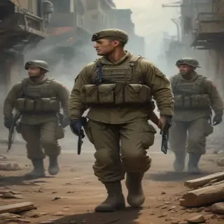 army drawing