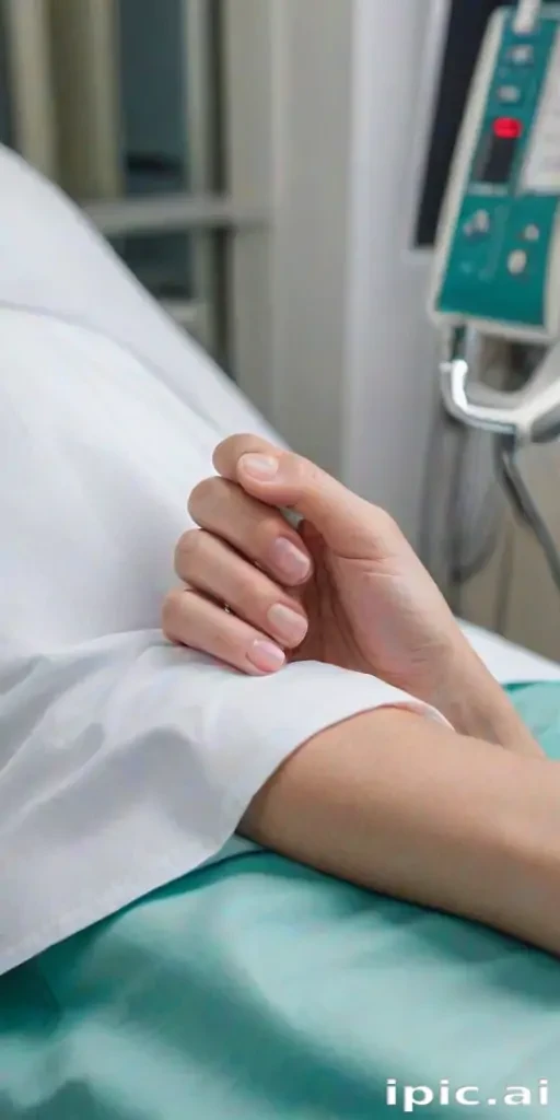 hospital patient hand pic