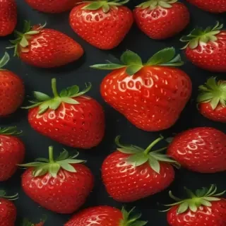 strawberry background aesthetic