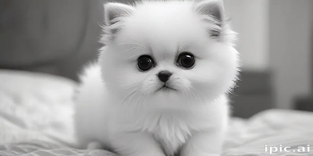 cute black and white