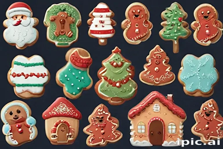 clipart christmas cookies