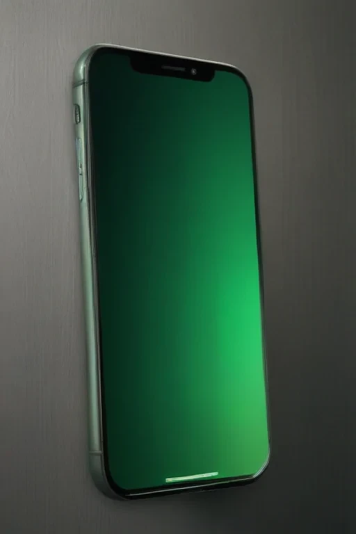 green iphone background