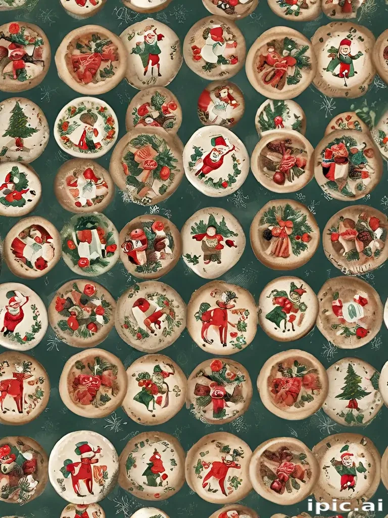christmas back rounds