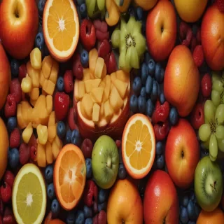 aesthetic fruit background