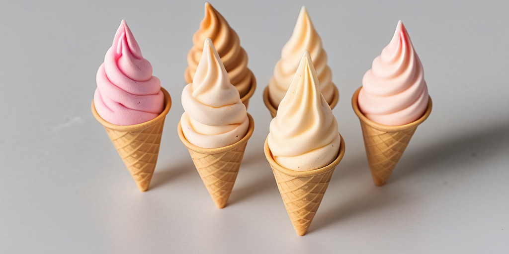 mini ice cream wafer cones