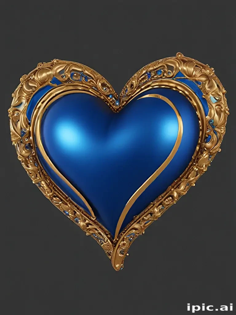 blue heart png