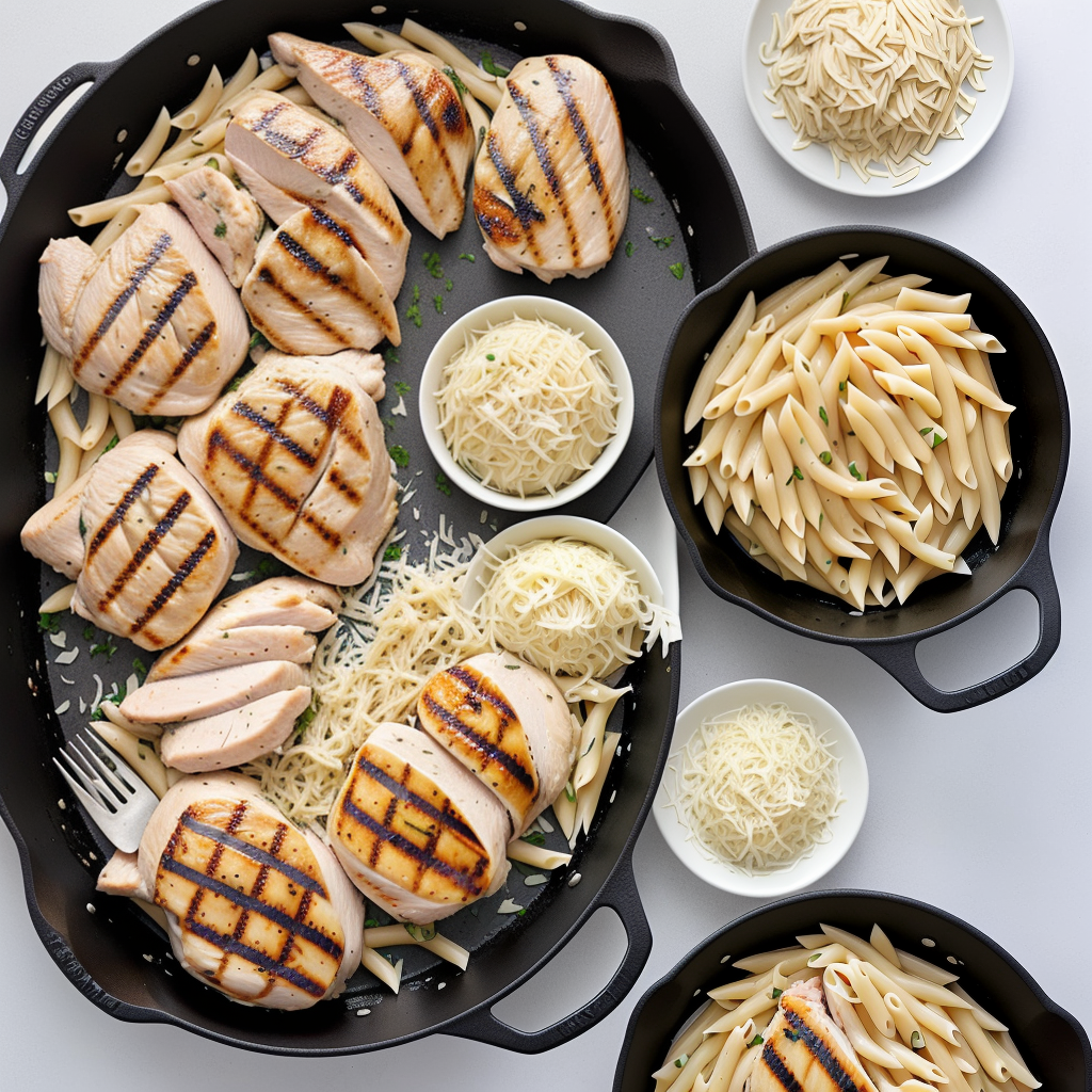 how to season grilled chicken for chicken alfredo