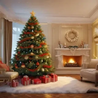 pretty christmas wallpaper