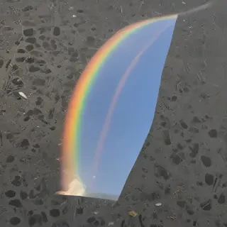 transparent rainbow