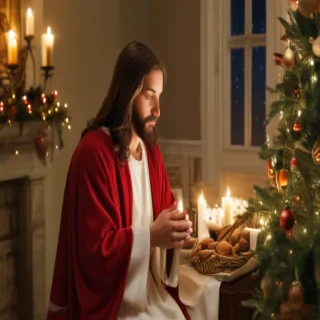 jesus at christmas images