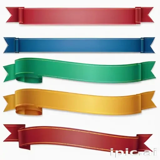 ribbon banners