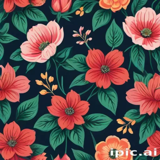 floral phone background