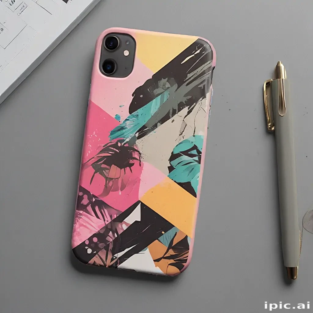 mockup case iphone