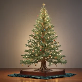 transparent christmas tree