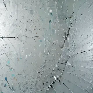 broken glass texture