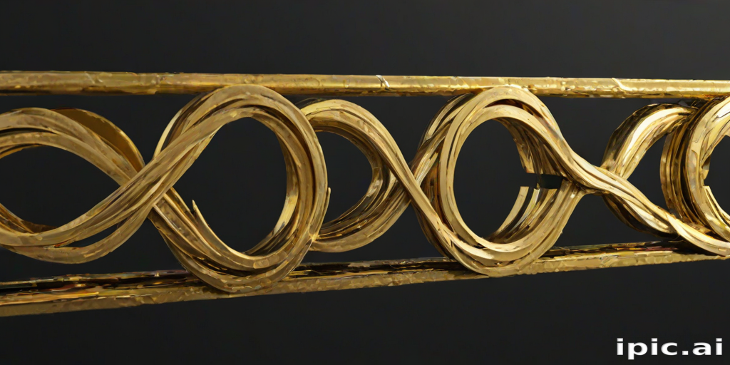 golden line png