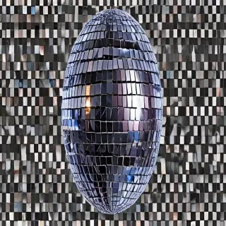 transparent background disco ball png