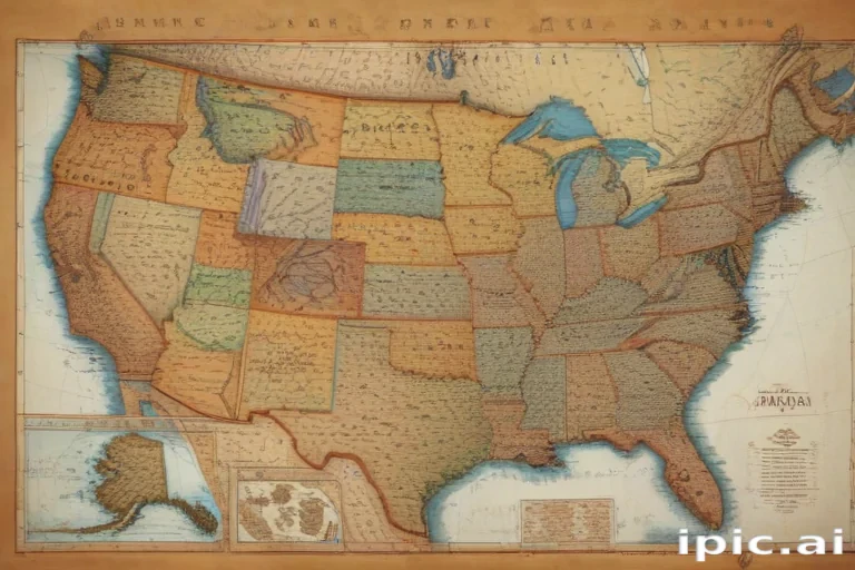 map of the us states