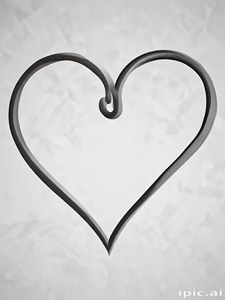 heart outline transparent