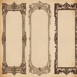 vintage frames png
