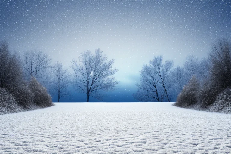 winter zoom background