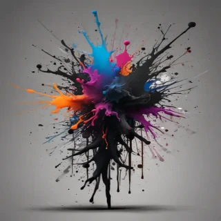 ink splatter png
