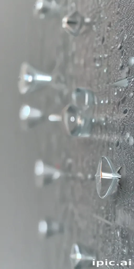 sparkling transparent
