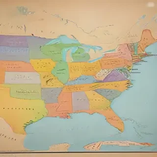 map of the united states