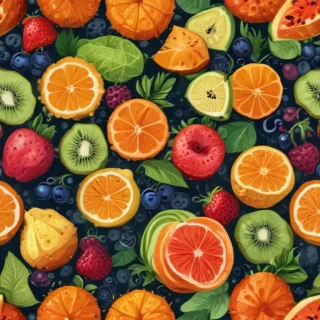 cute fruit backgrounds