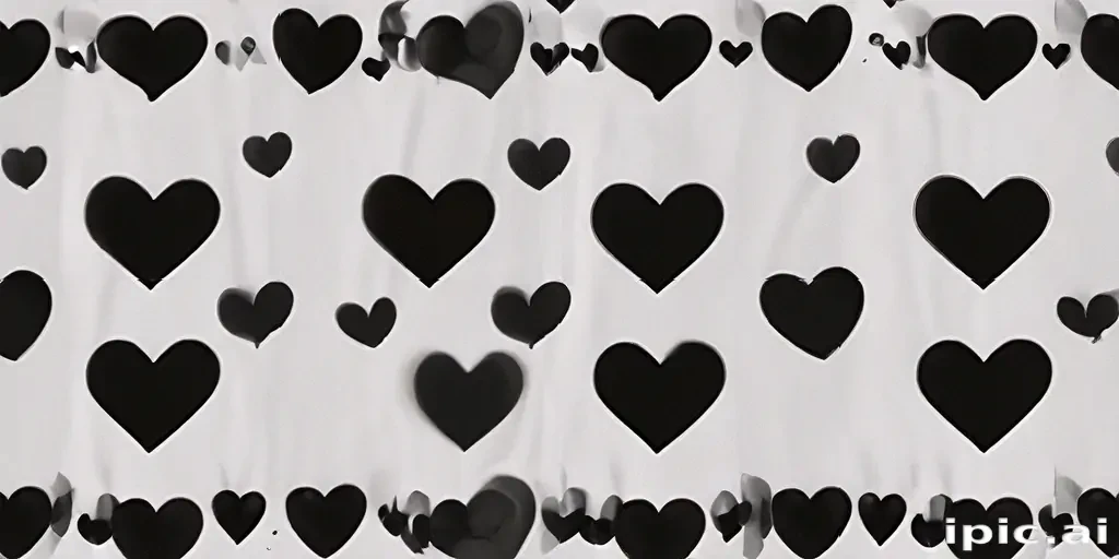 black heart aesthetic
