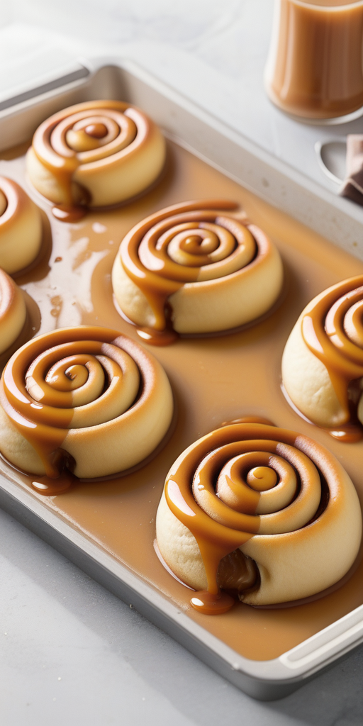 frozen bread dough caramel rolls