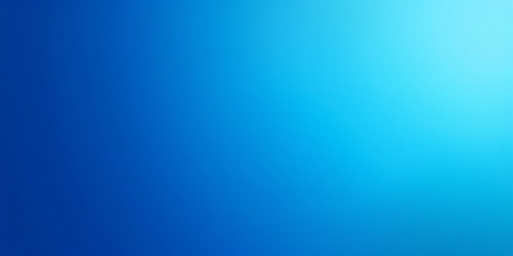 Generate a smooth gradient background with shades of blue and teal, using a Canon EOS R5 camera, f/8 aperture, 1/100 sec shutter speed, ISO 100, 24mm lens, natural lighting, and wide-angle view for enhanced clarity and depth.