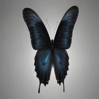 black butterfly png
