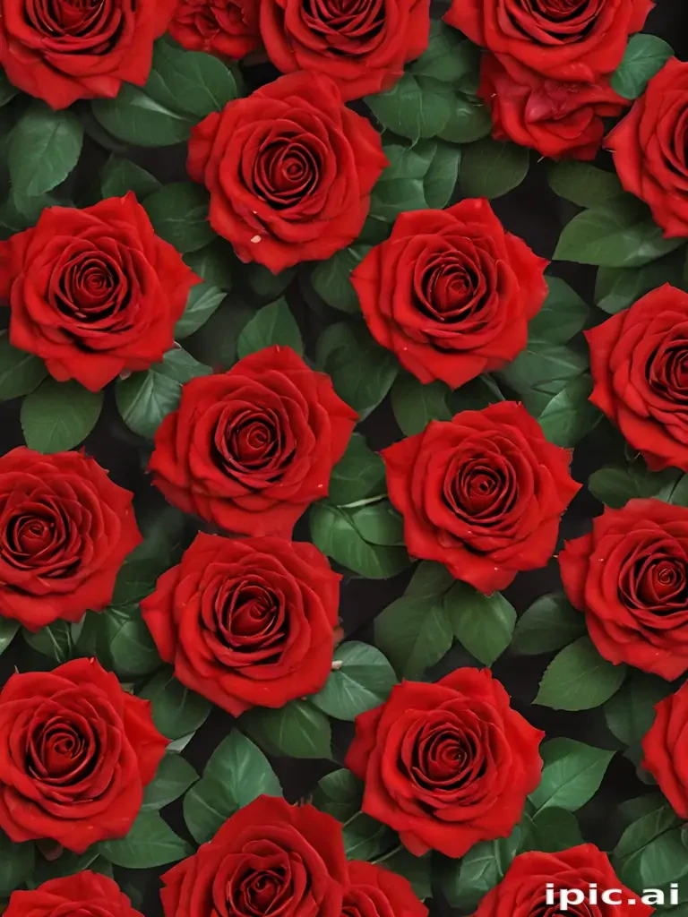 red rose background