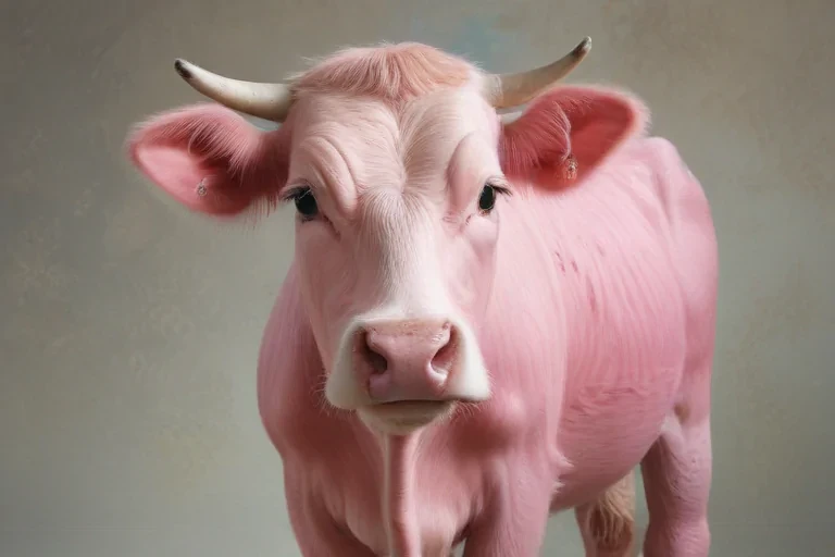pink cow wallpaper