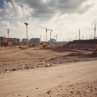 construction site background