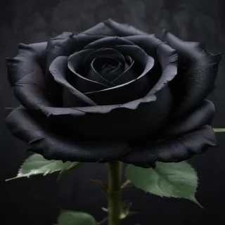 black rose photo