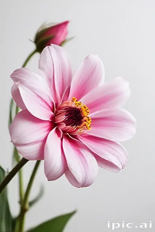 flower white bg